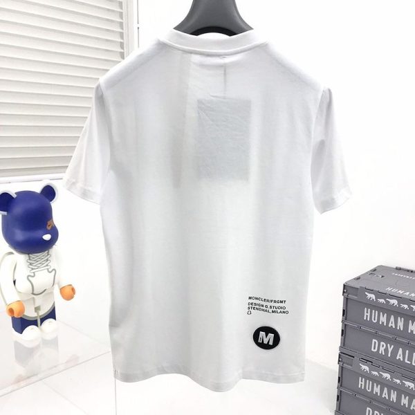 一目惚れ♪ ◆モンクレール◆ロゴ コットン Tシャツ スーパーコピー moo48159 - 画像 (2)