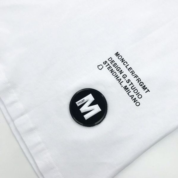 一目惚れ♪ ◆モンクレール◆ロゴ コットン Tシャツ スーパーコピー moo48159 - 画像 (5)