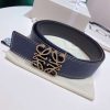☆超人気☆【ロエベ 偽物】カーフレザー アナグラムバックルリバーシブルベルト loc69497 - 画像 (5)