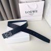 ★日本!!人気！【ロエベ 偽物】カーフレザー アナグラムバックルリバーシブルベルト lol34129 - 画像 (4)