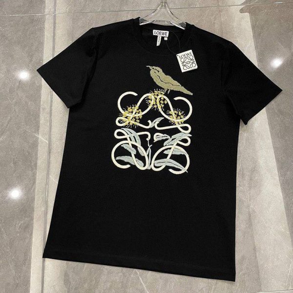 ☆超人気【ロエベ】Anagram Herbarium’Tシャツ コピー low65348 - 画像 (4)