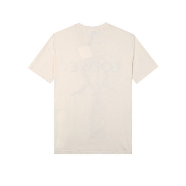 希少色  ロエベ Tシャツ スーパーコピー アナグラム ブローチプリント 半袖 loa31475 - 画像 (2)