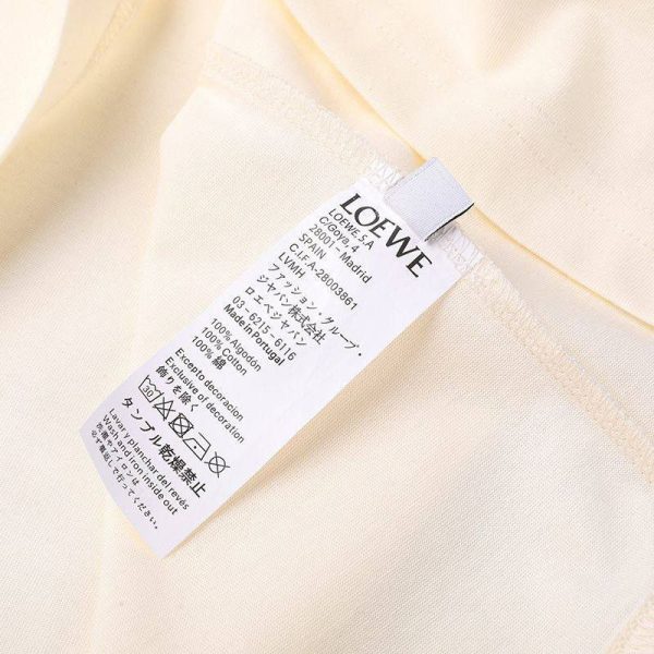 希少色  ロエベ Tシャツ スーパーコピー アナグラム ブローチプリント 半袖 loa31475 - 画像 (6)