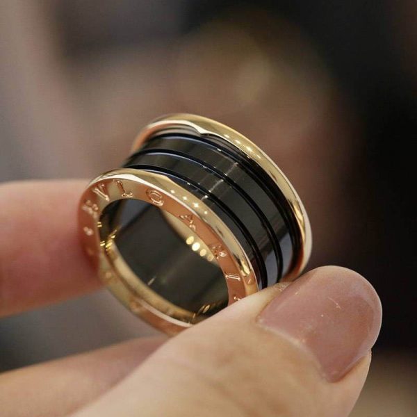 大人気!! 高品質♪♪♪ブルガリ  B.ZERO1 18Kゴールド 1バンドリング 偽物 But37151 - 画像 (8)
