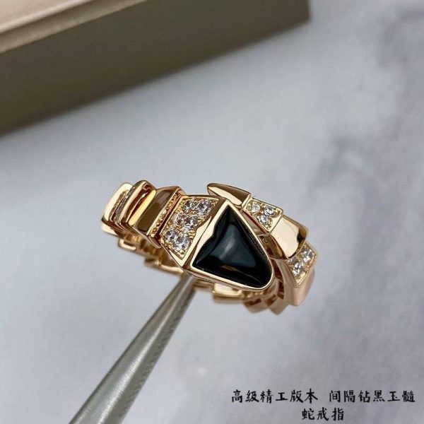 ギフトに最適♪ブルガリ セルペンティ リング パロディ Buh05584 - 画像 (7)