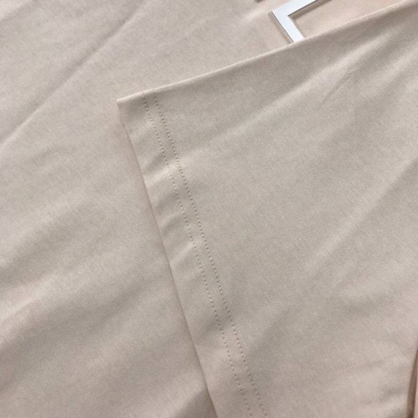 入手困難セリーヌ ルーズ Tシャツ 偽物 コットン ベージュ Cei46378 - 画像 (5)