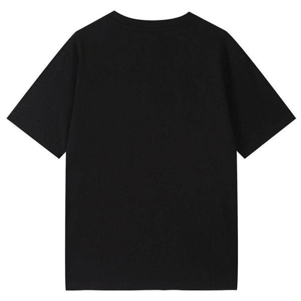 最安値挑戦セリーヌ コピー ルーズ Tシャツ コットン ブラック Cev25258 - 画像 (2)
