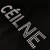 【日本未発売】セリーヌ ルーズ Tシャツ スーパーコピー コットン ブラック Cej89712 - 画像 (4)
