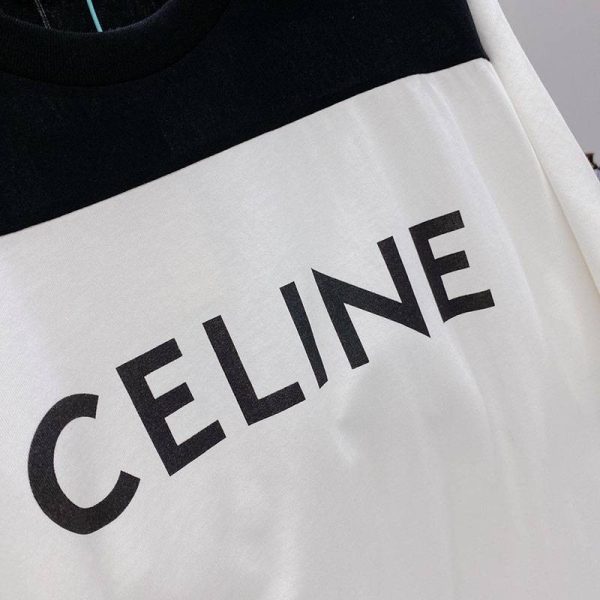 累積売上総額第１位！セリーヌ ルーズ Tシャツ スーパーコピー コットン Cez06770 - 画像 (6)