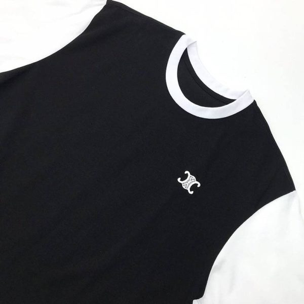 ☆超人気☆セリーヌ 偽物 16 ルーズTシャツ / コットン Cez08376 - 画像 (3)