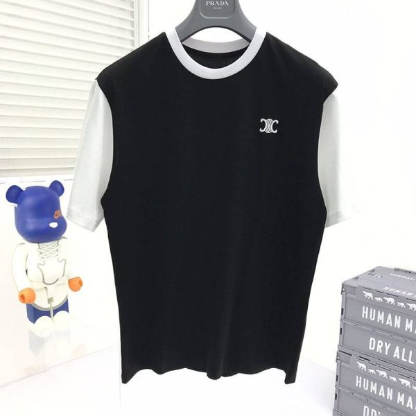 ☆超人気☆セリーヌ 偽物 16 ルーズTシャツ / コットン Cez08376 - 画像 (2)