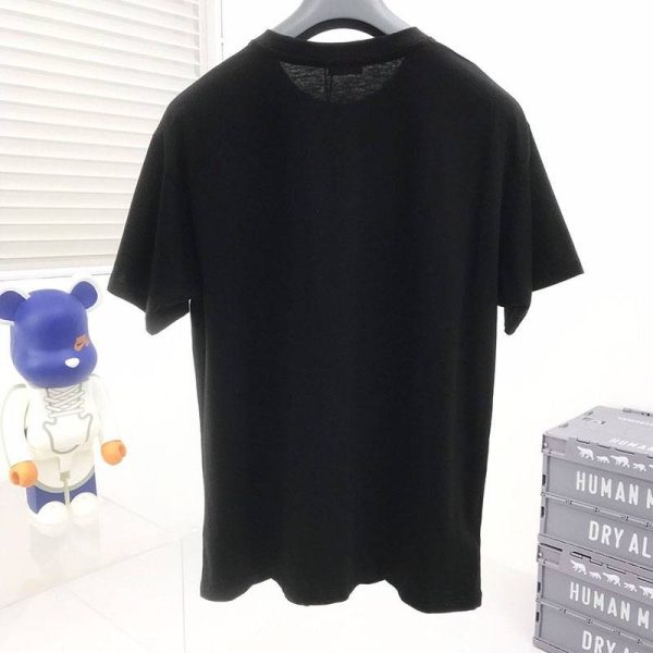 人気No1セリーヌ アーティストプリント ルーズTシャツ コピー/ コットン ブラック Cez86971 - 画像 (2)