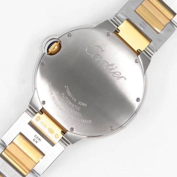 春もの新作カルティエ  バロンブルー42mm スーパーコピー kaq18023 - 画像 (9)