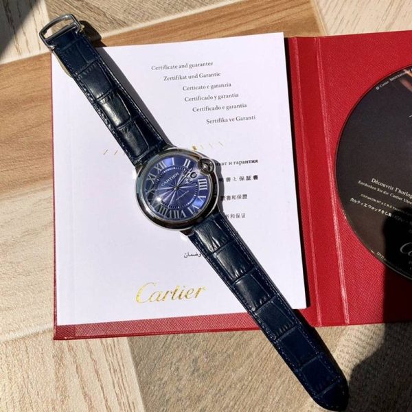 ☆超人気☆カルティエ バロンブルー ４２ｍｍ 偽物 kau14992 - 画像 (4)