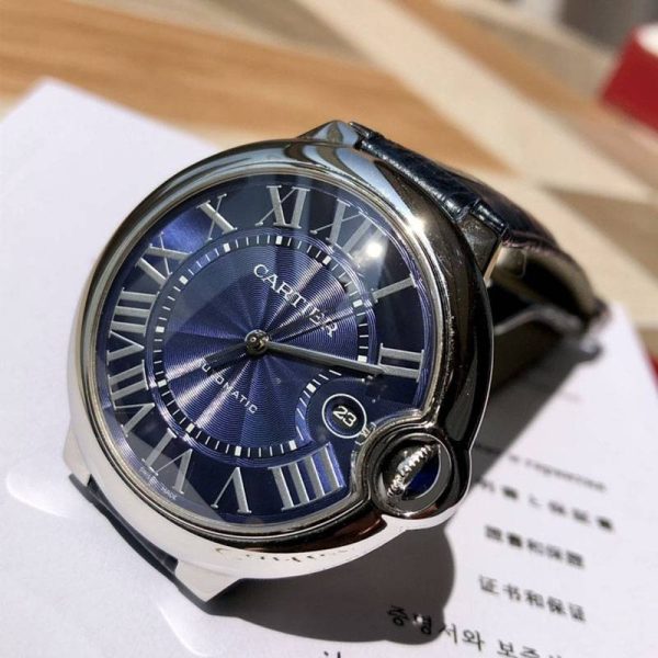 ☆超人気☆カルティエ バロンブルー ４２ｍｍ 偽物 kau14992 - 画像 (5)
