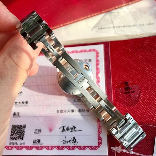可愛いカルティエ コピー バロンブルー ２８ｍｍ W3BB0005 - 画像 (5)