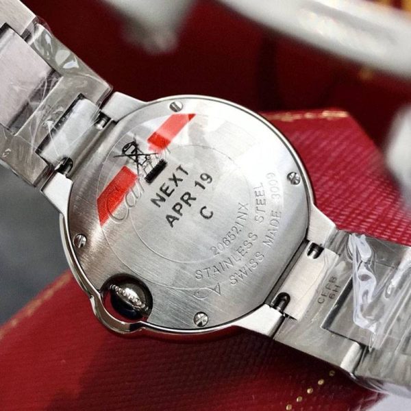 【日本未発売】カルティエ スーパーコピー バロンブルー ２８ｍｍ WE902073 - 画像 (4)