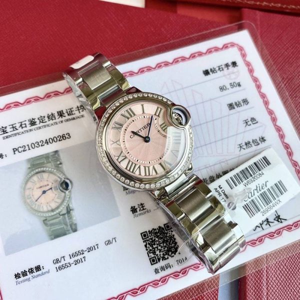 最安値挑戦カルティエ コピー バロンブルー ３３ｍｍ kae37544 - 画像 (3)