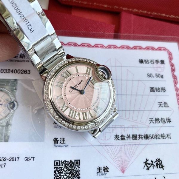 最安値挑戦カルティエ コピー バロンブルー ３３ｍｍ kae37544 - 画像 (5)