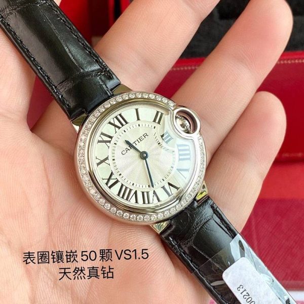 大人気！カルティエ バロンブルー ３３ｍｍ コピー kaw55093 - 画像 (3)