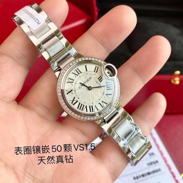 可愛いカルティエ バロンブルー ３３ｍｍ スーパーコピー kar50365 - 画像 (4)