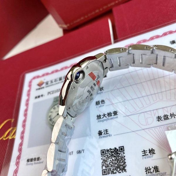 可愛いカルティエ バロンブルー ３３ｍｍ スーパーコピー kar50365 - 画像 (6)