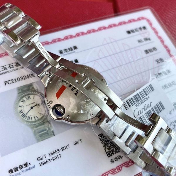 可愛いカルティエ バロンブルー ３３ｍｍ スーパーコピー kar50365 - 画像 (7)