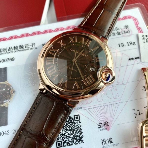 争奪戦カルティエ コピー バロンブルー ４２ｍｍ W6920037 - 画像 (3)