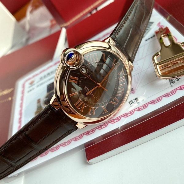 争奪戦カルティエ コピー バロンブルー ４２ｍｍ W6920037 - 画像 (6)