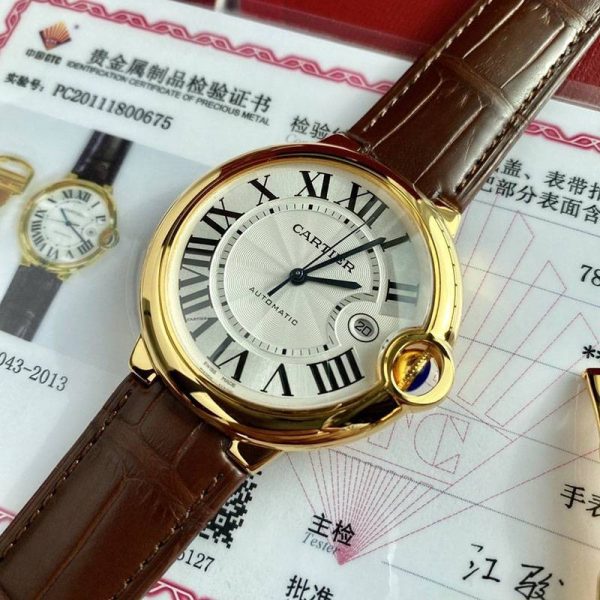 最安値挑戦カルティエ バロンブルー ４２ｍｍ 偽物 W6900551 - 画像 (3)