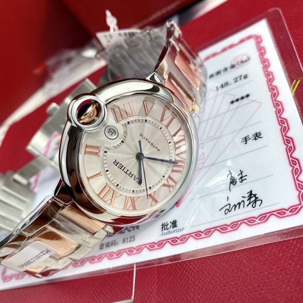 超話題!カルティエ バロンブルー ４２ｍｍ スーパーコピー W6920095 - 画像 (3)