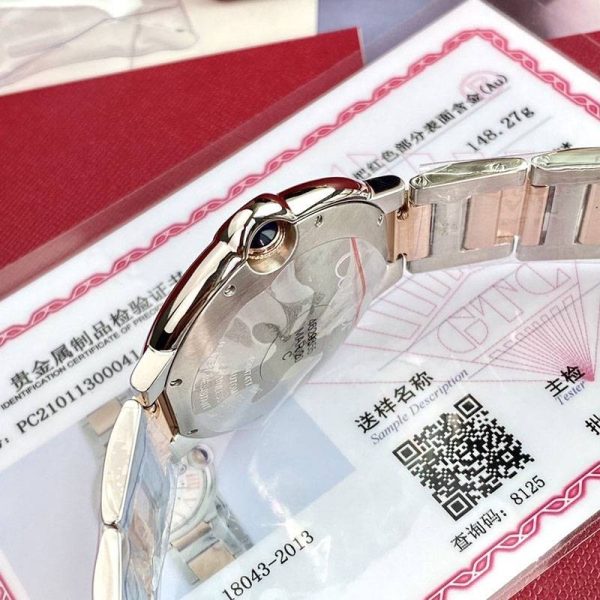 超話題!カルティエ バロンブルー ４２ｍｍ スーパーコピー W6920095 - 画像 (4)