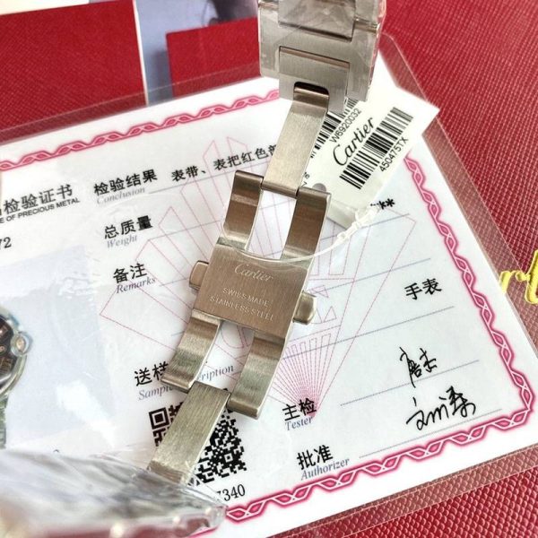 最安値挑戦カルティエ バロンブルー ４２ｍｍ コピー W6920032 - 画像 (6)