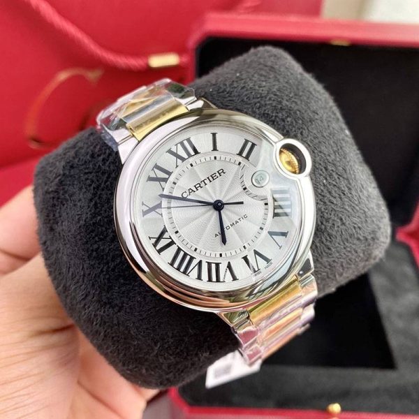 定番カルティエ スーパーコピー バロンブルー ４２ｍｍ W2BB0022 - 画像 (2)