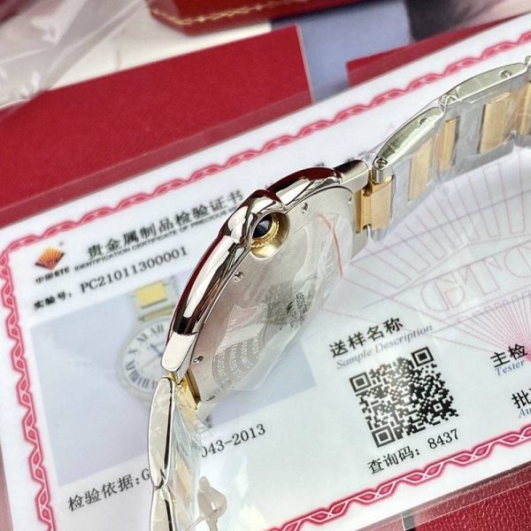 定番カルティエ スーパーコピー バロンブルー ４２ｍｍ W2BB0022 - 画像 (4)