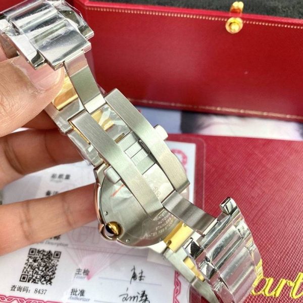 定番カルティエ スーパーコピー バロンブルー ４２ｍｍ W2BB0022 - 画像 (5)