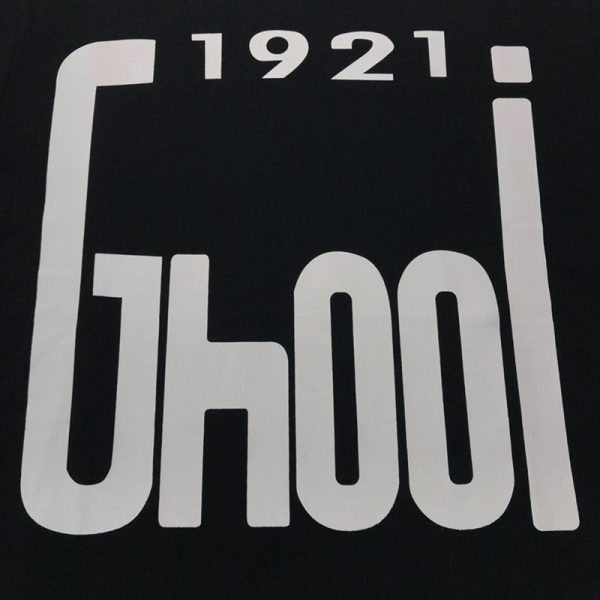 《大人気》グッチ クリスタル"1921 グッチ" コットン Tシャツ スーパーコピー gue59187 - 画像 (4)
