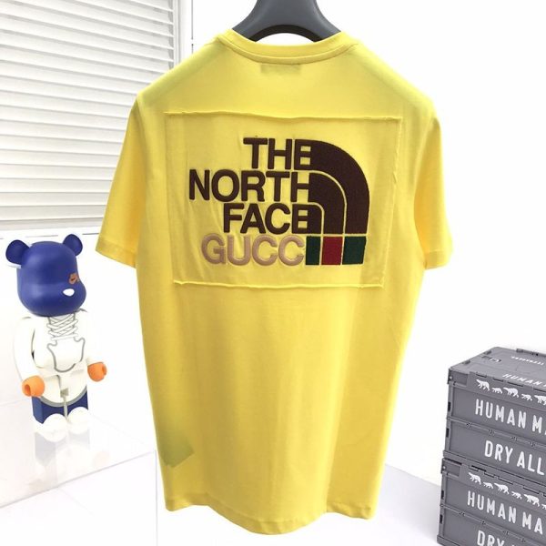 春もの新作グッチ x ノースフェイス スーパーコピー コラボ 半袖Tシャツ guh19635 - 画像 (2)