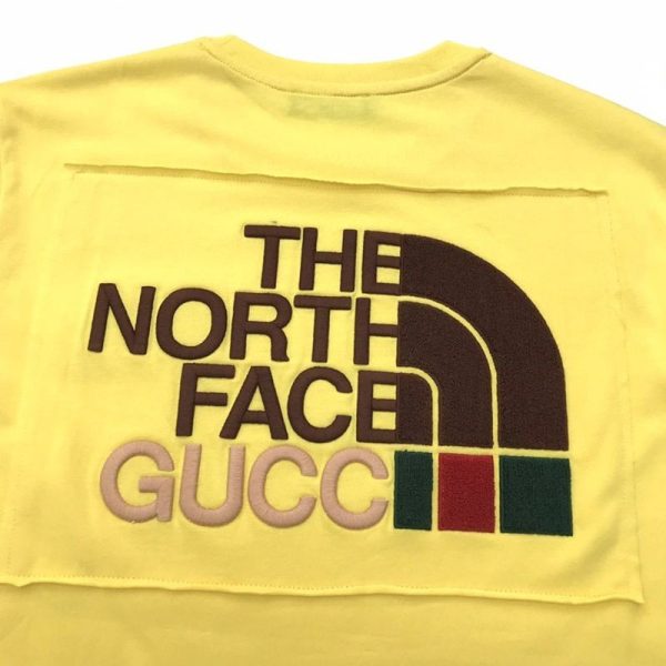 春もの新作グッチ x ノースフェイス スーパーコピー コラボ 半袖Tシャツ guh19635 - 画像 (4)