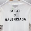 一目惚れ♪グッチ x バレンシアガ スーパーコピー コラボ 半袖Tシャツ gum47234 - 画像 (5)
