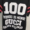 春もの新作100周年記念★グッチ★Tシャツ 偽物 コットン クルーネック ストライプ gur59948 - 画像 (4)
