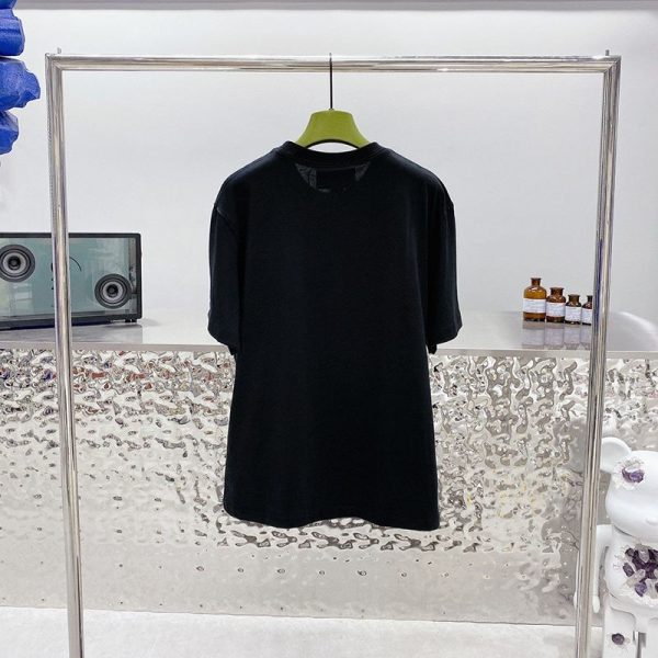 希少色☆グッチ ロゴ コットンTシャツ スーパーコピー バックフラワーアップリケ gua22340 - 画像 (4)