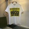 世界中で大人気♪グッチ ロゴ コットンTシャツ コピー バックフラワーアップリケ 2色 gus17426 - 画像 (2)
