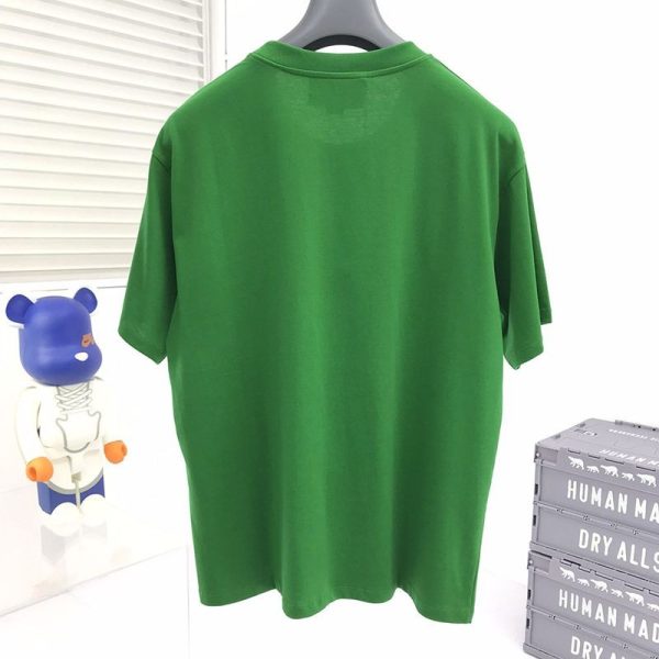 定番人気☆グッチ ロゴ コットンTシャツ コピー バックフラワーアップリケ 2色 guw17595 - 画像 (2)