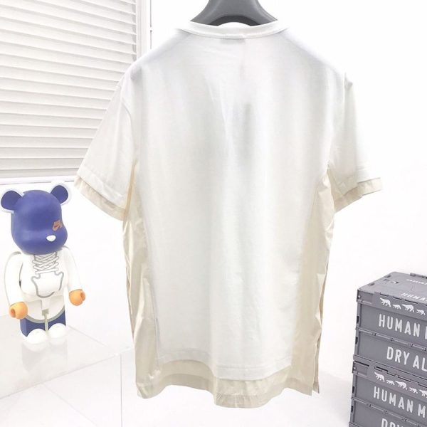 稀少ディオール×SACAI★オーバーサイズTシャツ 偽物★ 213J669A0554C98 - 画像 (2)