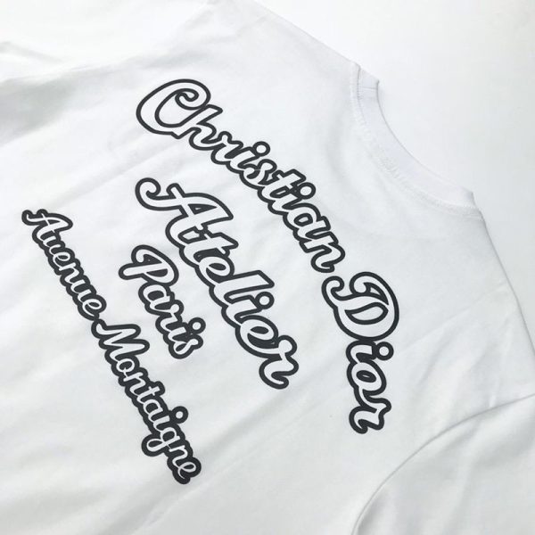 人気急上昇ディオール ATELIER Tシャツ パロディ オーバーサイズ dec38308 - 画像 (4)
