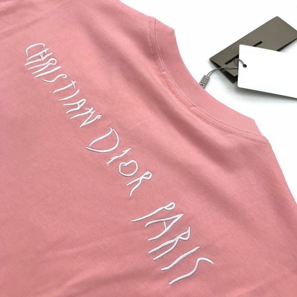 送料込ディオール Tシャツ スーパーコピー リネン コットンジャージー deo90298 - 画像 (4)