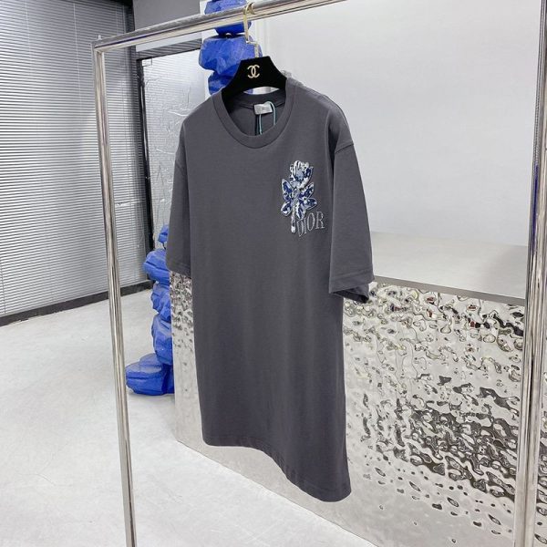 送料込ディオール Tシャツ 偽物 CD 刺繍 コラボ ライオン オーバーサイズ 送料込み dew33768 - 画像 (3)