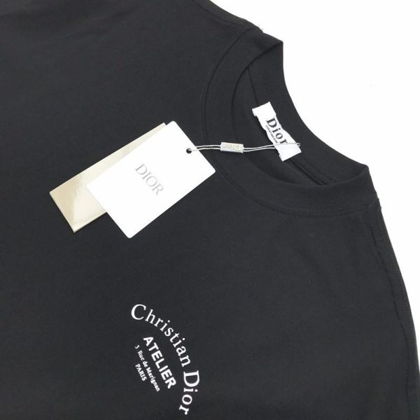 春夏新作ディオール Tシャツ コピー CD 刺繍 コラボ ライオン オーバーサイズ deg27979 - 画像 (3)