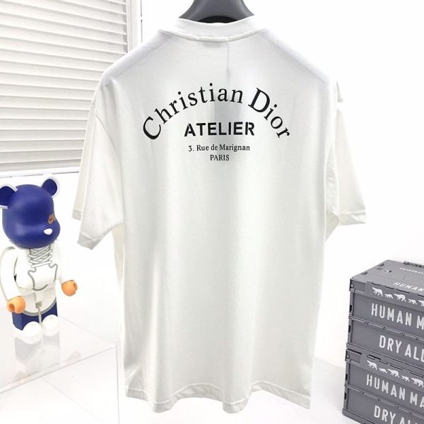 ★日本!!人気！ディオール Tシャツ コピー CD 刺繍 コラボ ライオン オーバーサイズ dex24232 - 画像 (2)